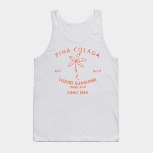 Pina Colada - 1954 - Liquid sunshine Tank Top